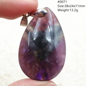Natural Purple Cacoxenite Red Auralite 23 Pendant Jewelry Women Men Auralite 23 Canada Crystal Cacoxenite Jewelry AAAAA - Image 36