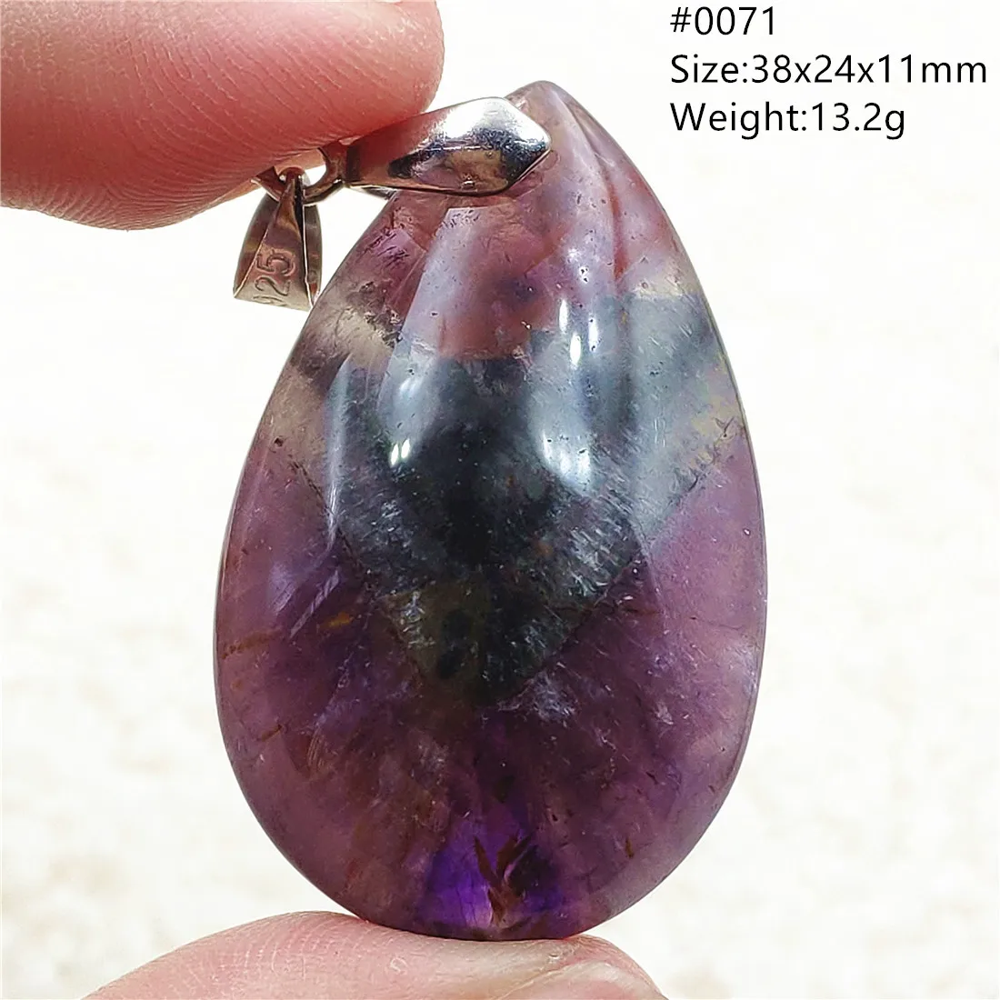 Natural Purple Cacoxenite Red Auralite 23 Pendant Jewelry Women Men Auralite 23 Canada Crystal Cacoxenite Jewelry AAAAA - Image 36