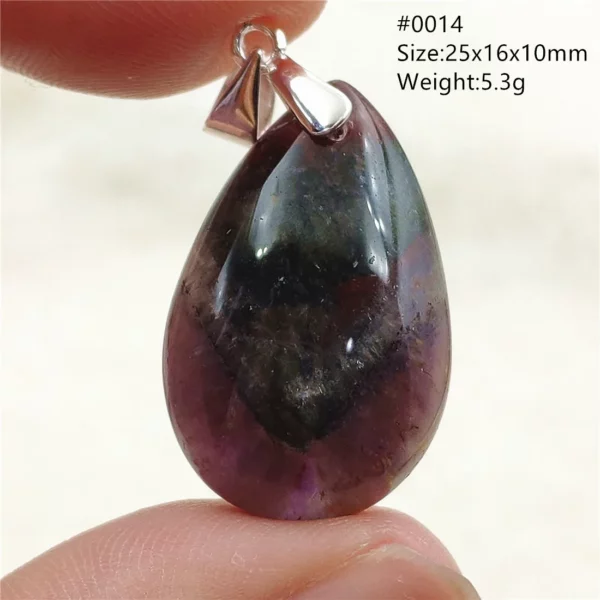 Natural Purple Cacoxenite Red Auralite 23 Pendant Jewelry Women Men Auralite 23 Canada Crystal Cacoxenite Jewelry AAAAA