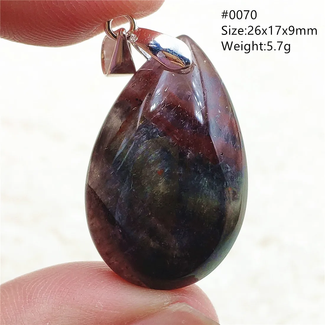 Natural Purple Cacoxenite Red Auralite 23 Pendant Jewelry Women Men Auralite 23 Canada Crystal Cacoxenite Jewelry AAAAA - Image 32