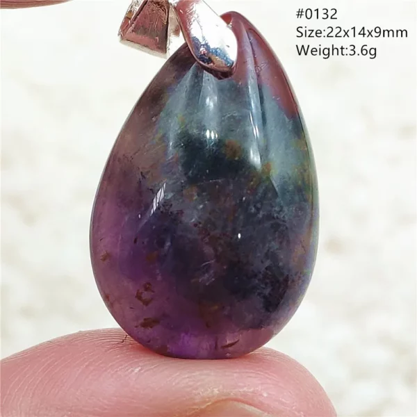 Natural Purple Cacoxenite Red Auralite 23 Pendant Jewelry Women Men Auralite 23 Canada Crystal Cacoxenite Jewelry AAAAA