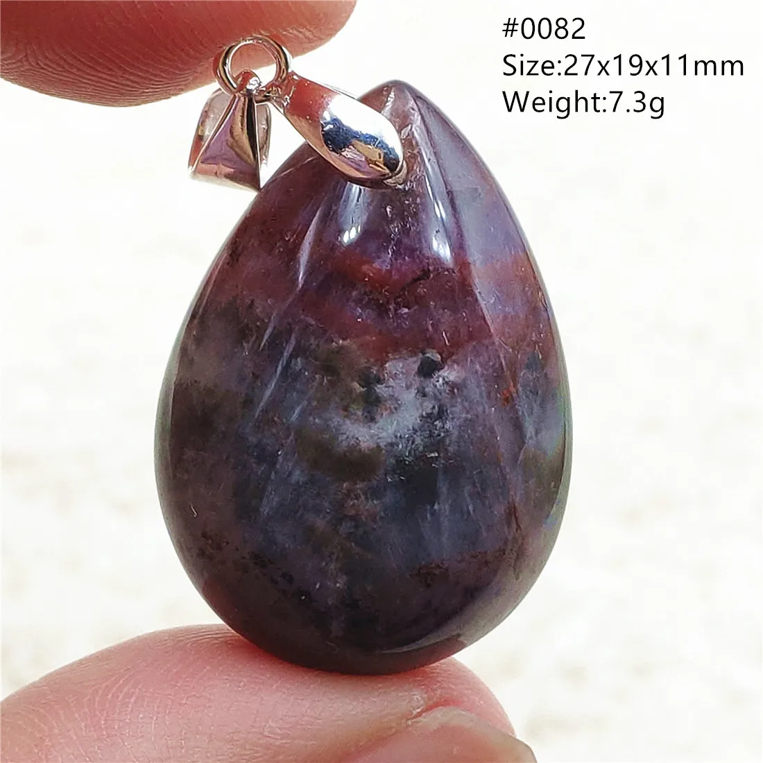 Natural Purple Cacoxenite Red Auralite 23 Pendant Jewelry Women Men Auralite 23 Canada Crystal Cacoxenite Jewelry AAAAA - Image 47