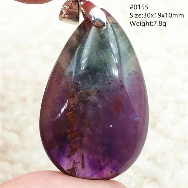 Natural Purple Cacoxenite Red Auralite 23 Pendant Jewelry Women Men Auralite 23 Canada Crystal Cacoxenite Jewelry AAAAA
