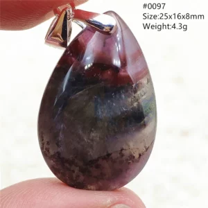 Natural Purple Cacoxenite Red Auralite 23 Pendant Jewelry Women Men Auralite 23 Canada Crystal Cacoxenite Jewelry AAAAA - Image 42
