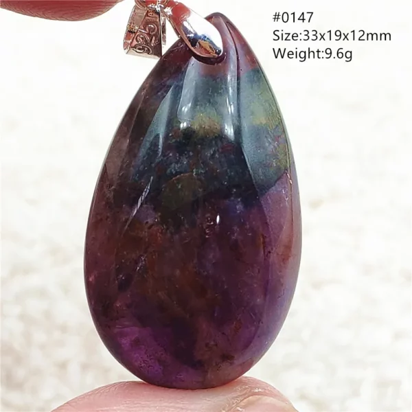 Natural Purple Cacoxenite Red Auralite 23 Pendant Jewelry Women Men Auralite 23 Canada Crystal Cacoxenite Jewelry AAAAA