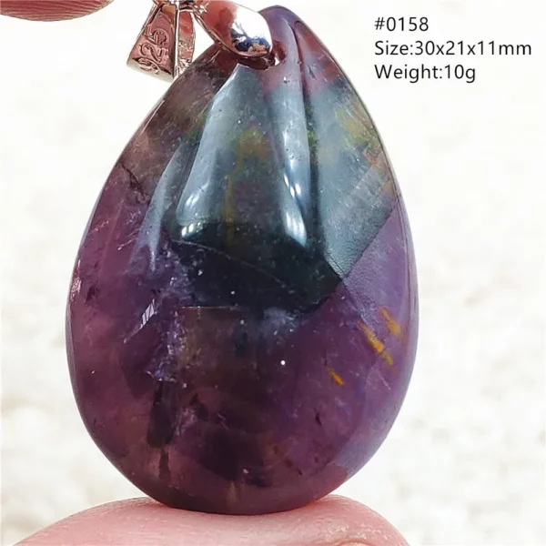 Natural Purple Cacoxenite Red Auralite 23 Pendant Jewelry Women Men Auralite 23 Canada Crystal Cacoxenite Jewelry AAAAA