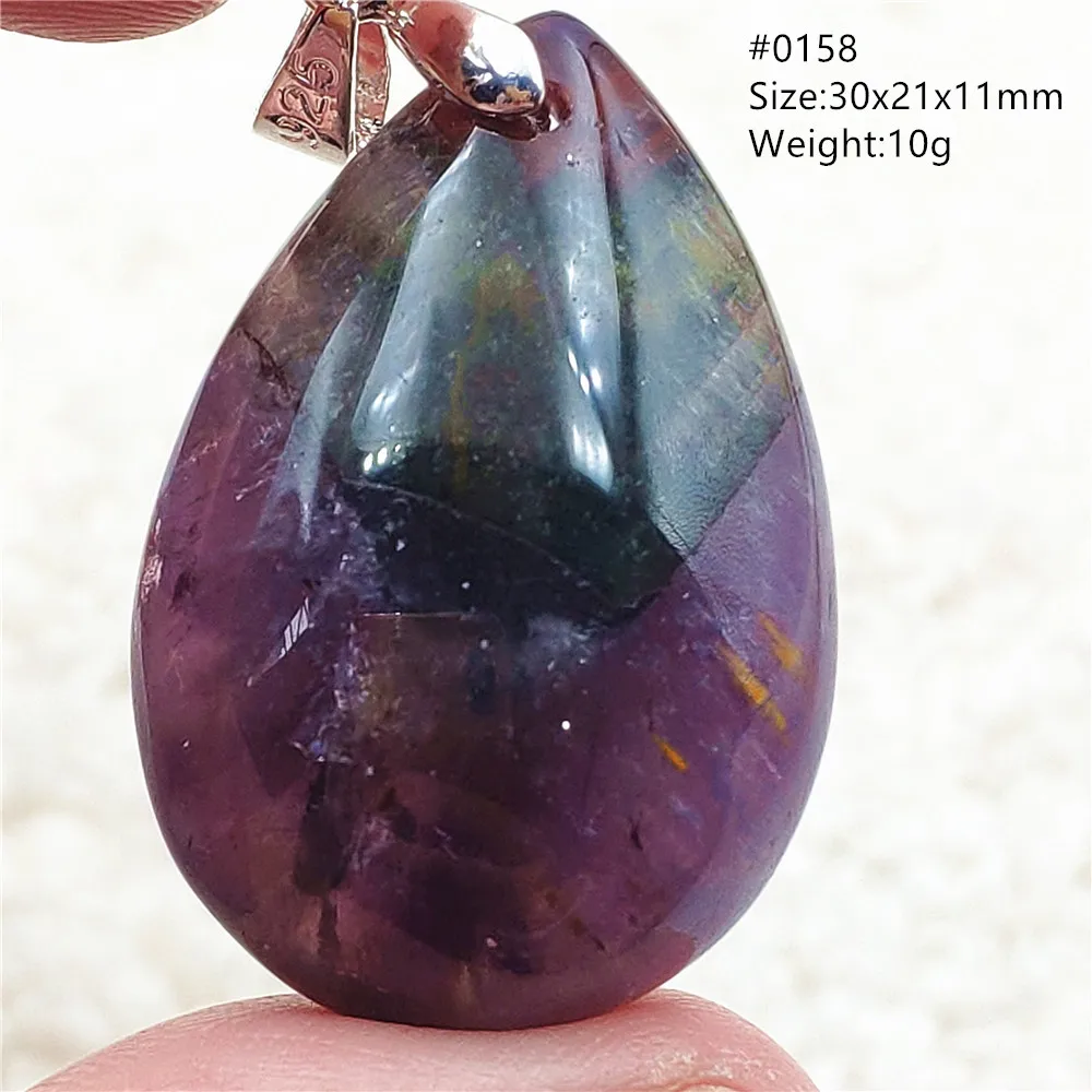 Natural Purple Cacoxenite Red Auralite 23 Pendant Jewelry Women Men Auralite 23 Canada Crystal Cacoxenite Jewelry AAAAA - Image 38