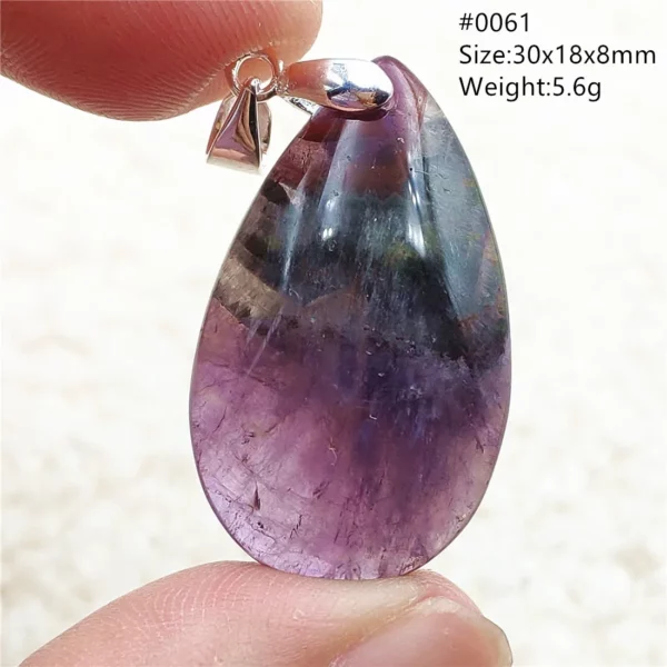 Natural Purple Cacoxenite Red Auralite 23 Pendant Jewelry Women Men Auralite 23 Canada Crystal Cacoxenite Jewelry AAAAA