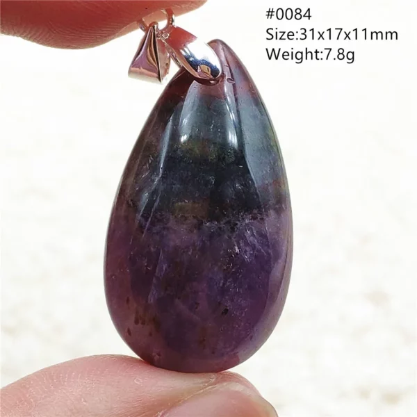 Natural Purple Cacoxenite Red Auralite 23 Pendant Jewelry Women Men Auralite 23 Canada Crystal Cacoxenite Jewelry AAAAA