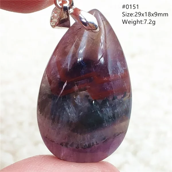 Natural Purple Cacoxenite Red Auralite 23 Pendant Jewelry Women Men Auralite 23 Canada Crystal Cacoxenite Jewelry AAAAA