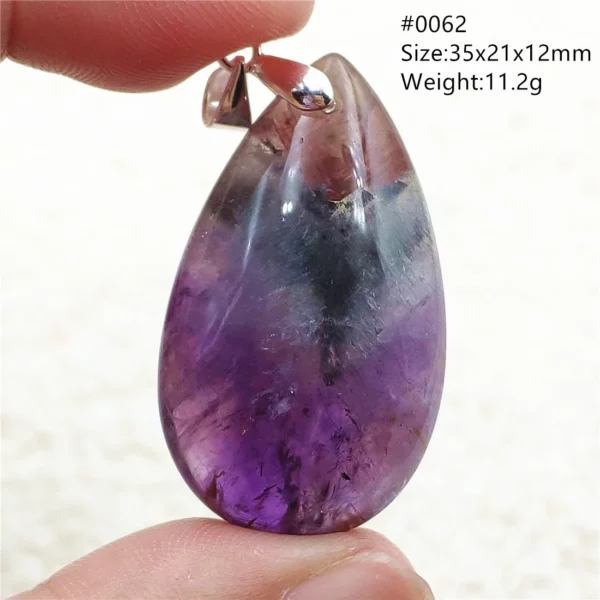 Natural Purple Cacoxenite Red Auralite 23 Pendant Jewelry Women Men Auralite 23 Canada Crystal Cacoxenite Jewelry AAAAA