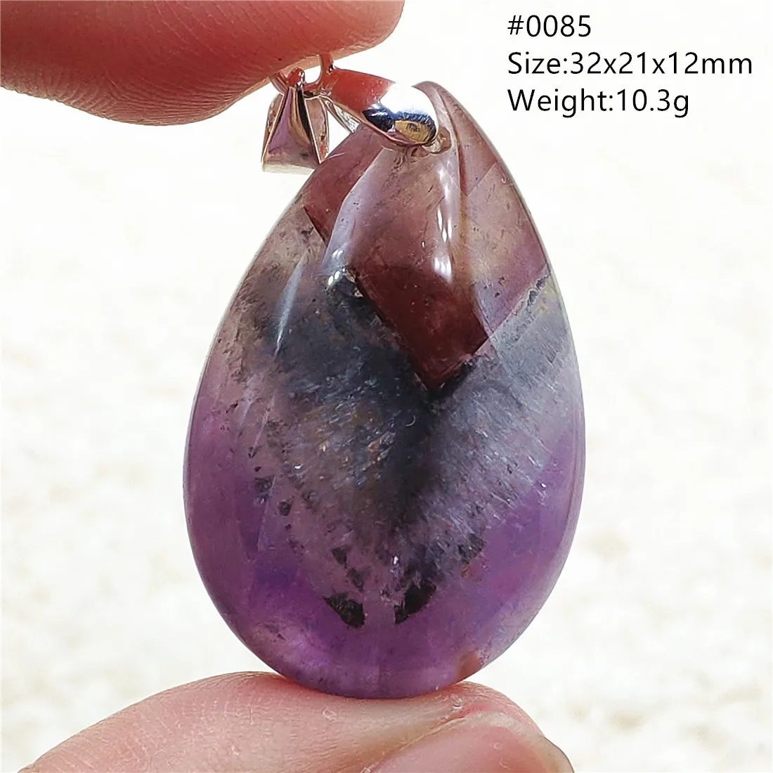 Natural Purple Cacoxenite Red Auralite 23 Pendant Jewelry Women Men Auralite 23 Canada Crystal Cacoxenite Jewelry AAAAA - Image 45
