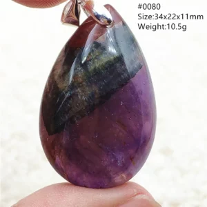 Natural Purple Cacoxenite Red Auralite 23 Pendant Jewelry Women Men Auralite 23 Canada Crystal Cacoxenite Jewelry AAAAA - Image 25