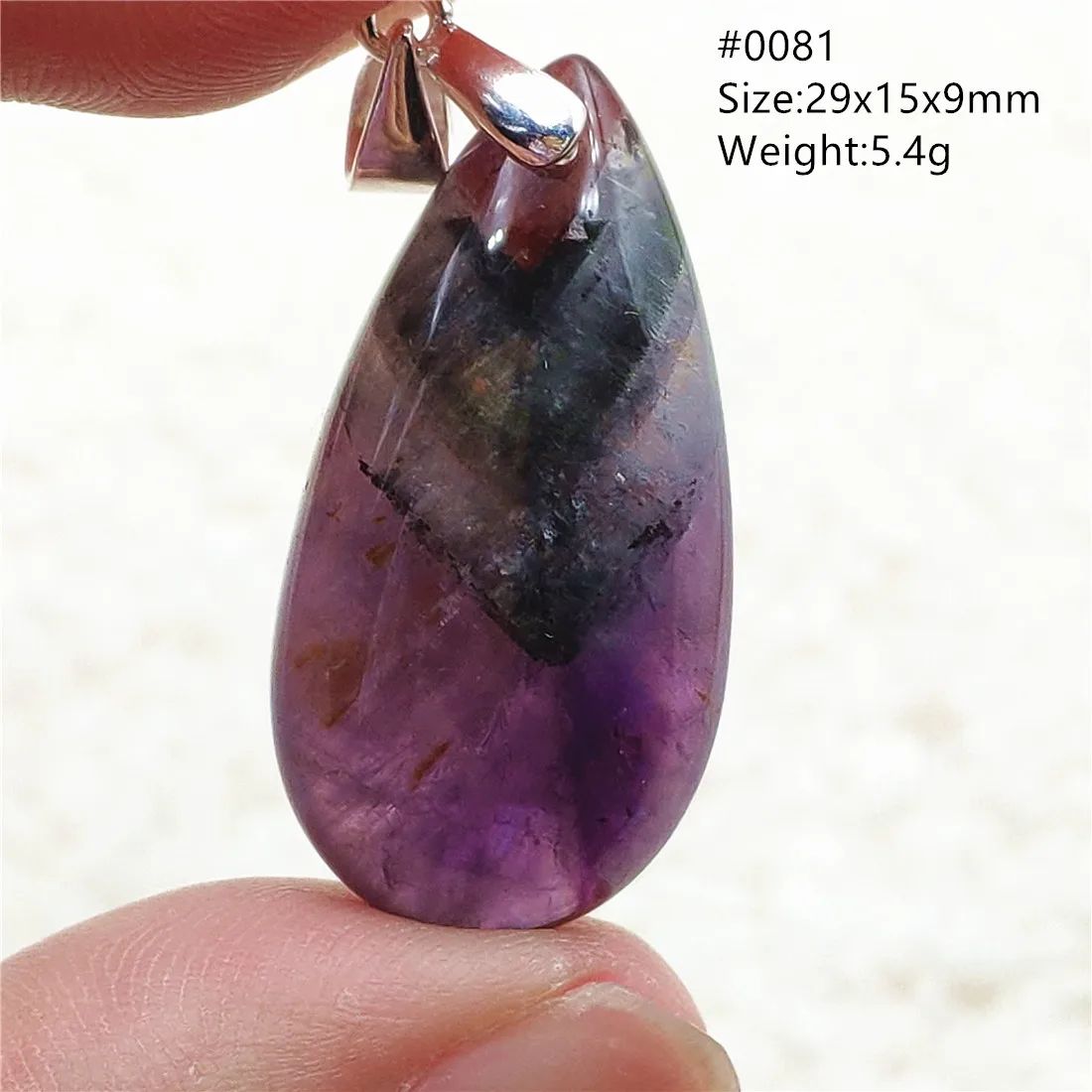 Natural Purple Cacoxenite Red Auralite 23 Pendant Jewelry Women Men Auralite 23 Canada Crystal Cacoxenite Jewelry AAAAA - Image 26