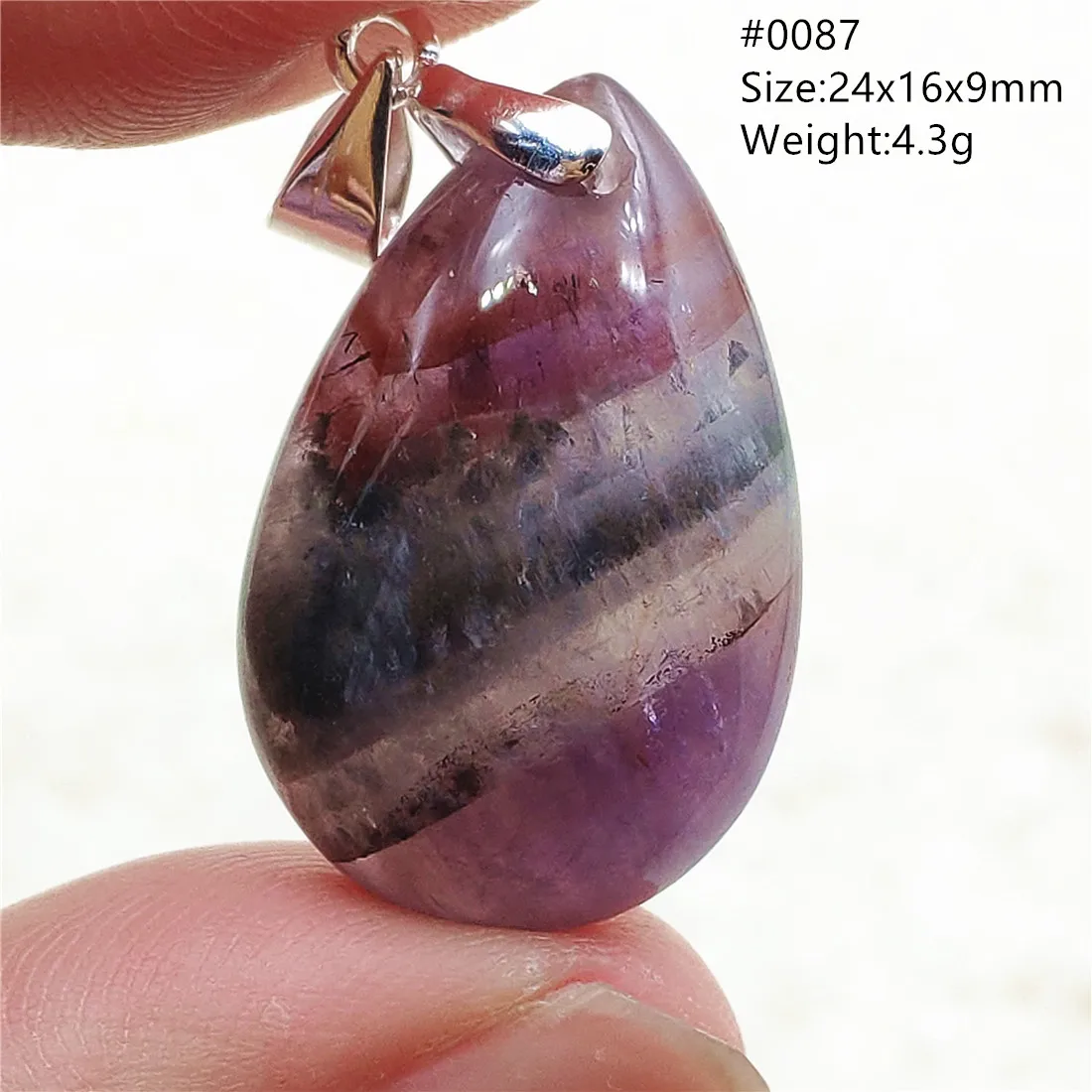Natural Purple Cacoxenite Red Auralite 23 Pendant Jewelry Women Men Auralite 23 Canada Crystal Cacoxenite Jewelry AAAAA - Image 49