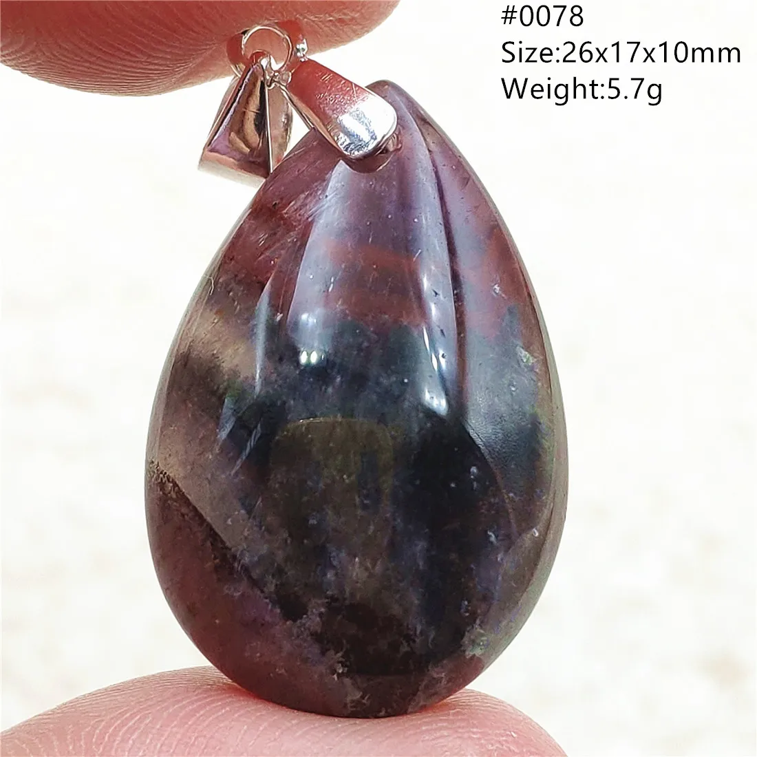 Natural Purple Cacoxenite Red Auralite 23 Pendant Jewelry Women Men Auralite 23 Canada Crystal Cacoxenite Jewelry AAAAA - Image 27