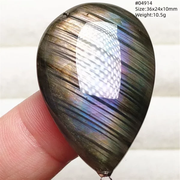 Rare Purple & Blue Labradorite Pendant, Women & Men