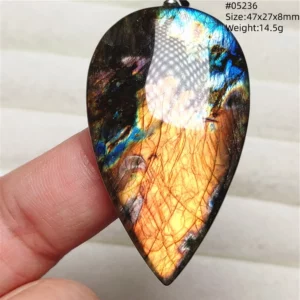 Natural Purple Labradorite Pendant Jewelry Rare Women Men Blue Labradorite Necklace Fashion Stone Jewelry AAAAAA - Image 67