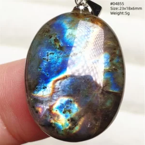 Natural Purple Labradorite Pendant Jewelry Rare Women Men Blue Labradorite Necklace Fashion Stone Jewelry AAAAAA - Image 63