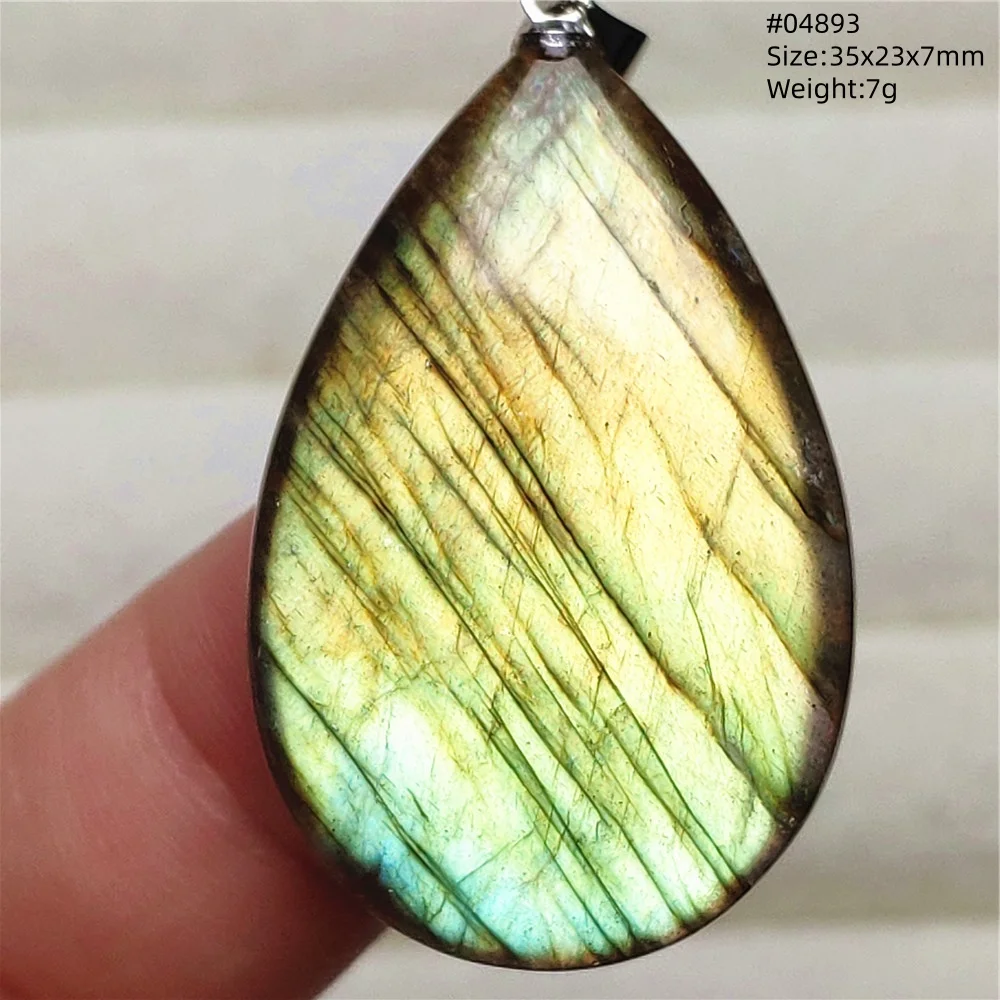 Natural Purple Labradorite Pendant Jewelry Rare Women Men Blue Labradorite Necklace Fashion Stone Jewelry AAAAAA - Image 25