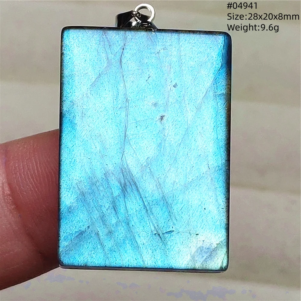 Natural Purple Labradorite Pendant Jewelry Rare Women Men Blue Labradorite Necklace Fashion Stone Jewelry AAAAAA - Image 70