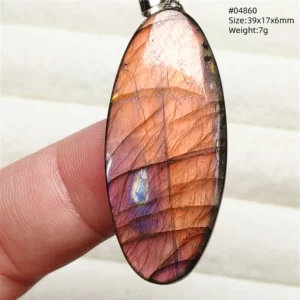 Natural Purple Labradorite Pendant Jewelry Rare Women Men Blue Labradorite Necklace Fashion Stone Jewelry AAAAAA - Image 36