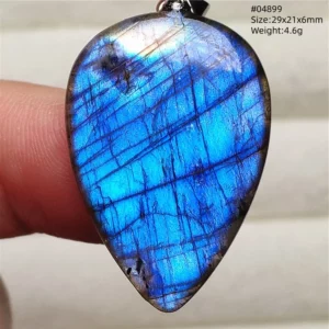 Natural Purple Labradorite Pendant Jewelry Rare Women Men Blue Labradorite Necklace Fashion Stone Jewelry AAAAAA - Image 17