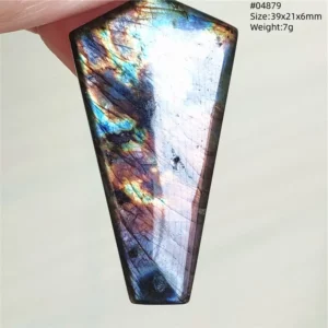 Natural Purple Labradorite Pendant Jewelry Rare Women Men Blue Labradorite Necklace Fashion Stone Jewelry AAAAAA - Image 22