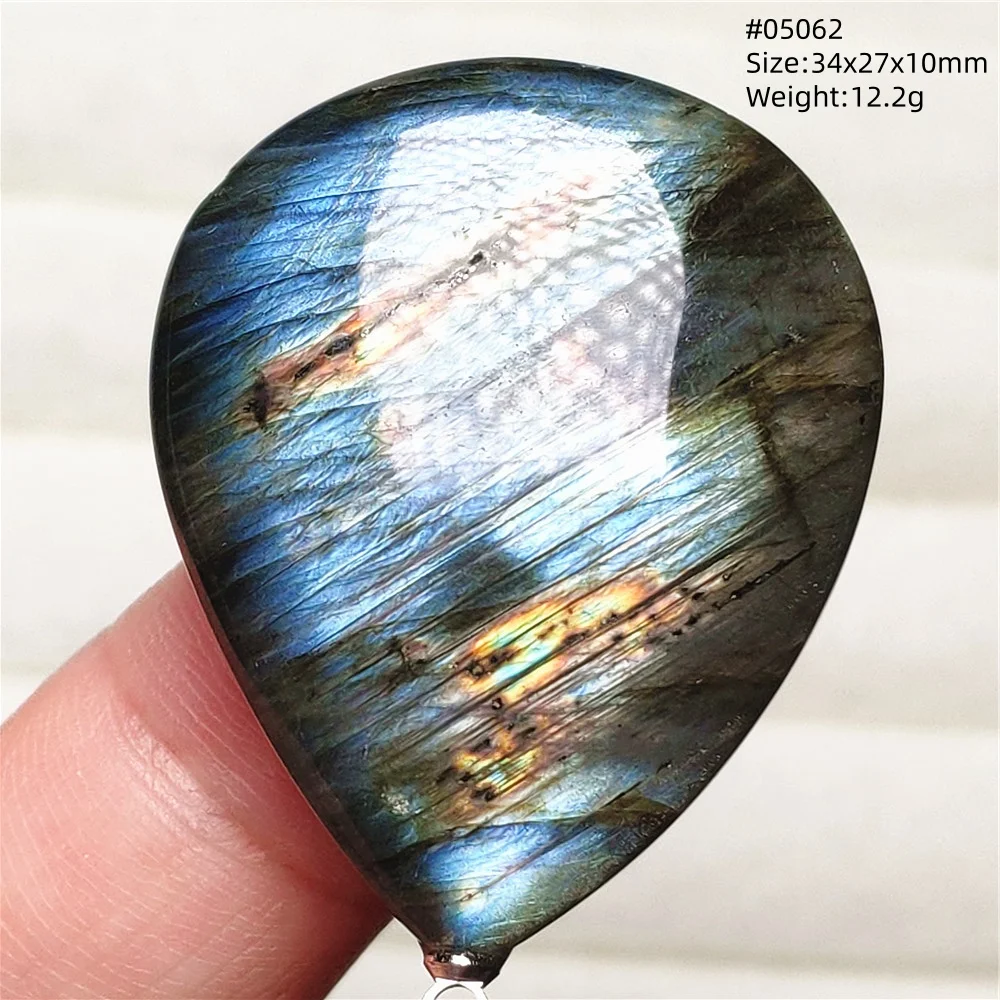 Natural Purple Labradorite Pendant Jewelry Rare Women Men Blue Labradorite Necklace Fashion Stone Jewelry AAAAAA - Image 40