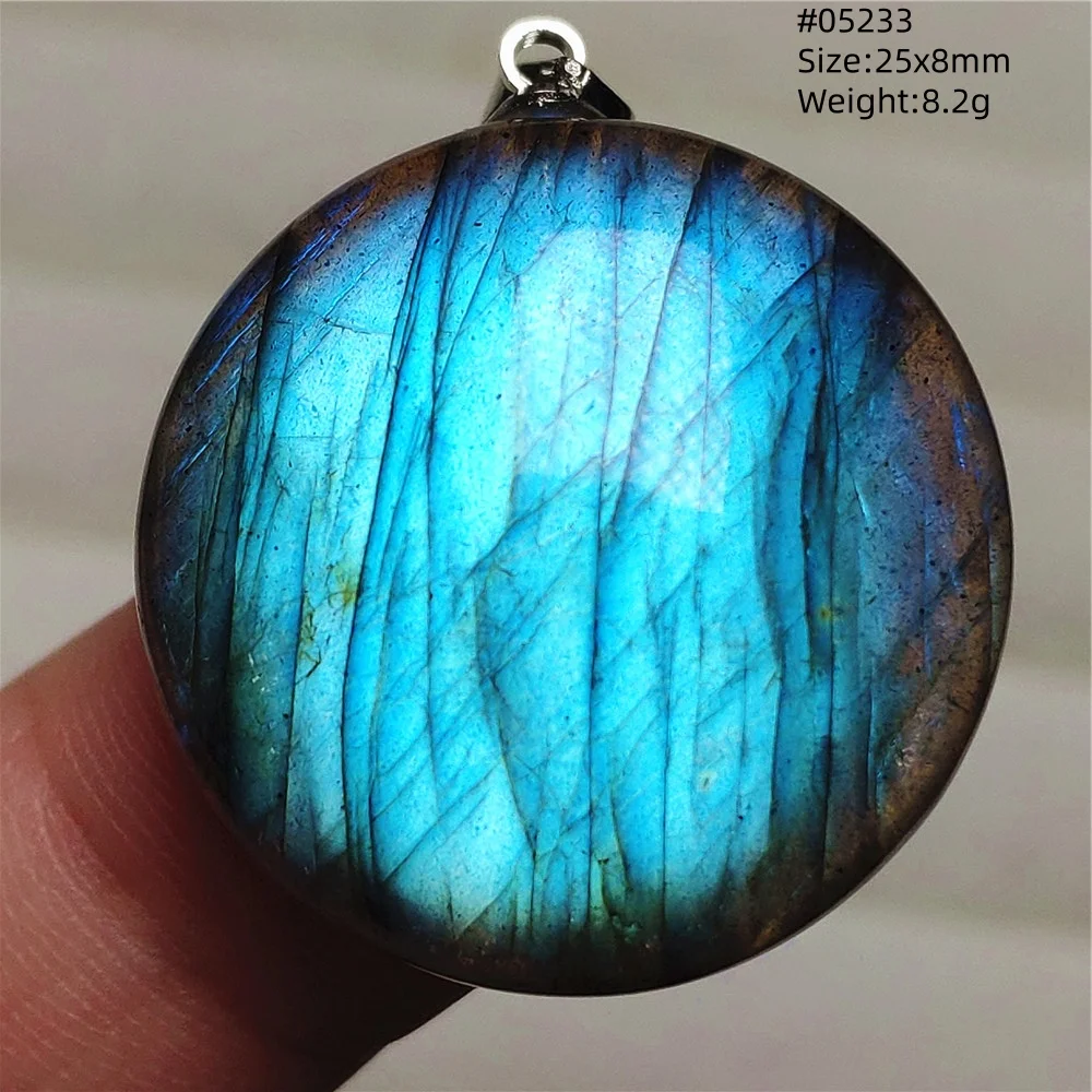 Natural Purple Labradorite Pendant Jewelry Rare Women Men Blue Labradorite Necklace Fashion Stone Jewelry AAAAAA - Image 57
