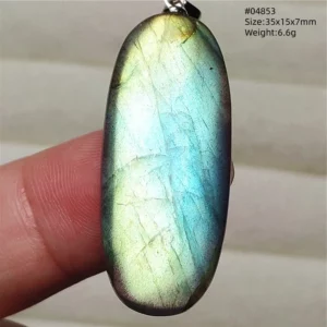 Natural Purple Labradorite Pendant Jewelry Rare Women Men Blue Labradorite Necklace Fashion Stone Jewelry AAAAAA - Image 51