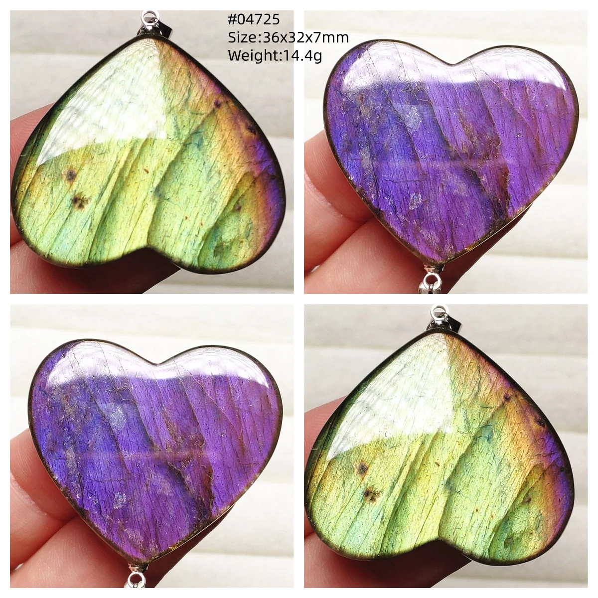 Natural Purple Labradorite Pendant Jewelry Water Drop Gold Flash Blue Labradorite Necklace Bead For Women Men AAAAAA - Image 29