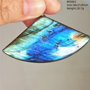 Natural Purple Labradorite Pendant Jewelry Water Drop Gold Flash Blue Labradorite Necklace Bead For Women Men AAAAAA - Image 18