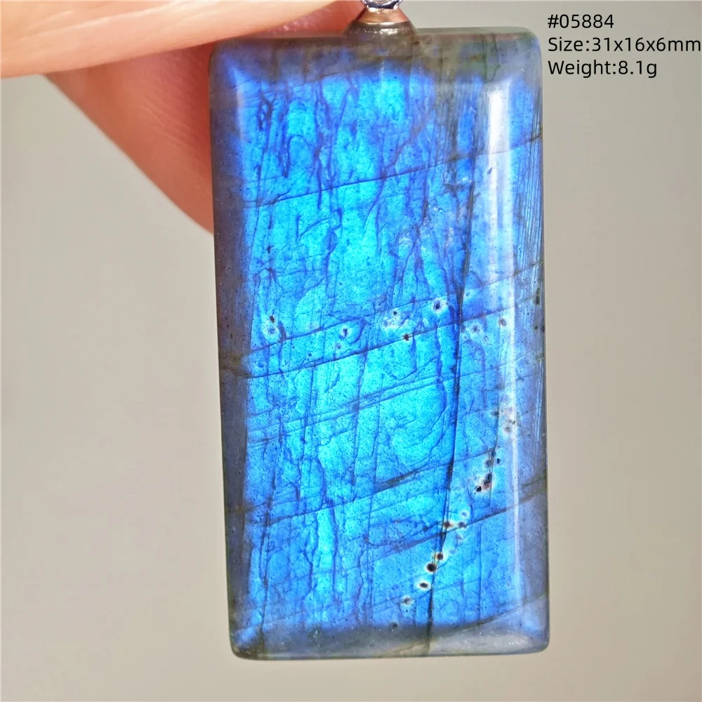 Natural Purple Labradorite Pendant Jewelry Water Drop Gold Flash Blue Labradorite Necklace Bead For Women Men AAAAAA - Image 44