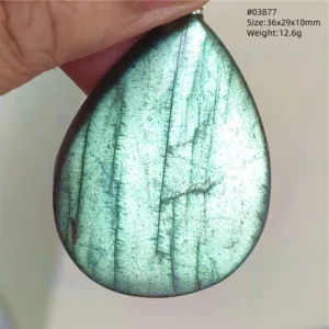 Natural Purple Labradorite Pendant Jewelry Water Drop Gold Flash Blue Labradorite Necklace Bead For Women Men AAAAAA - Image 67