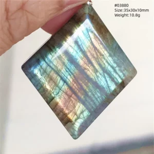 Natural Purple Labradorite Pendant Jewelry Water Drop Gold Flash Blue Labradorite Necklace Bead For Women Men AAAAAA - Image 57