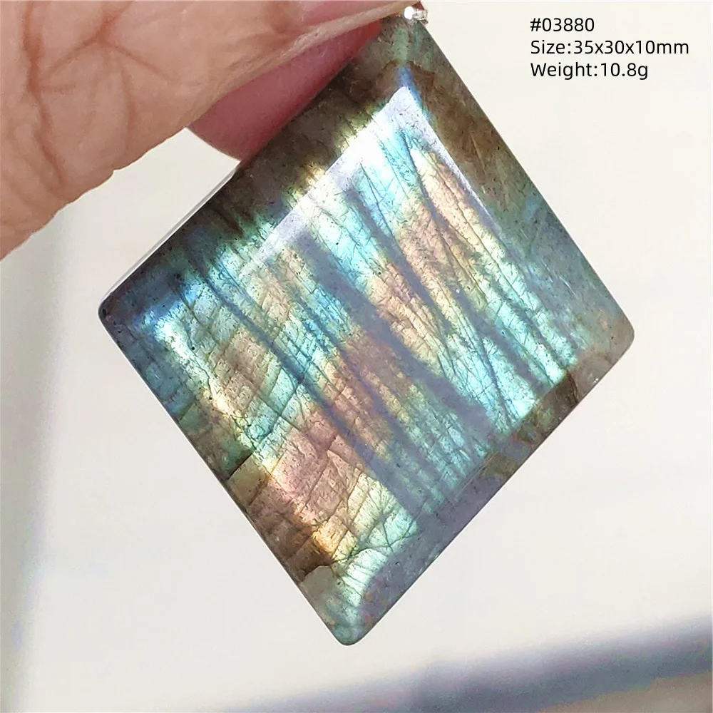 Natural Purple Labradorite Pendant Jewelry Water Drop Gold Flash Blue Labradorite Necklace Bead For Women Men AAAAAA - Image 57