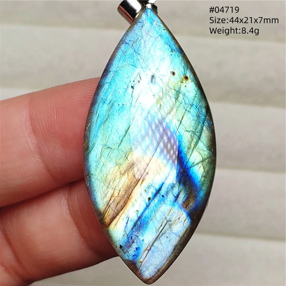 Natural Purple Labradorite Pendant Jewelry Water Drop Gold Flash Blue Labradorite Necklace Bead For Women Men AAAAAA - Image 66