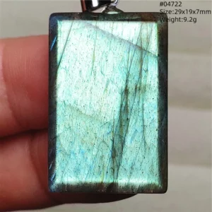 Natural Purple Labradorite Pendant Jewelry Water Drop Gold Flash Blue Labradorite Necklace Bead For Women Men AAAAAA - Image 19