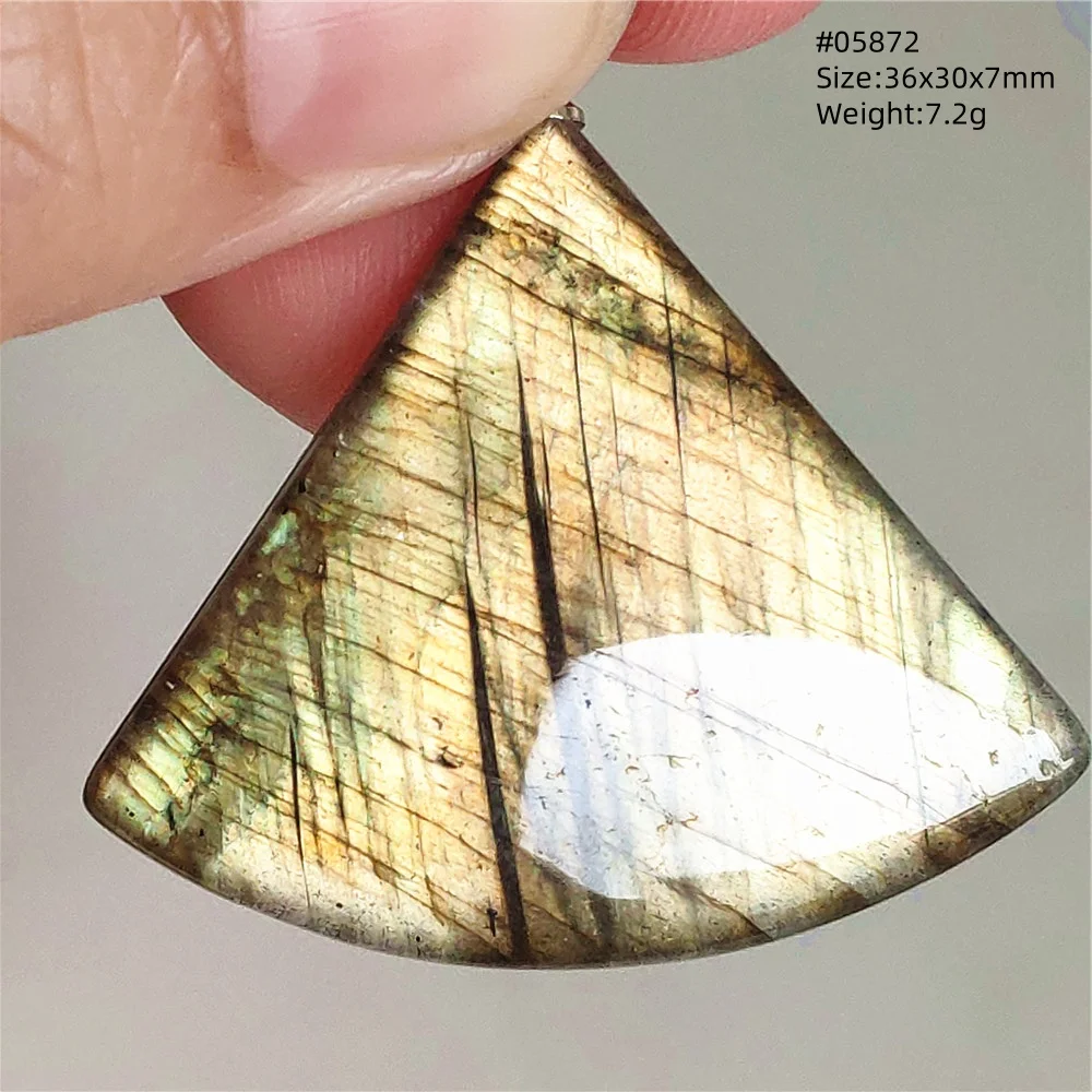 Natural Purple Labradorite Pendant Jewelry Water Drop Gold Flash Blue Labradorite Necklace Bead For Women Men AAAAAA - Image 14