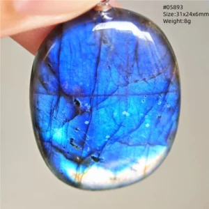 Natural Purple Labradorite Pendant Jewelry Water Drop Gold Flash Blue Labradorite Necklace Bead For Women Men AAAAAA - Image 64