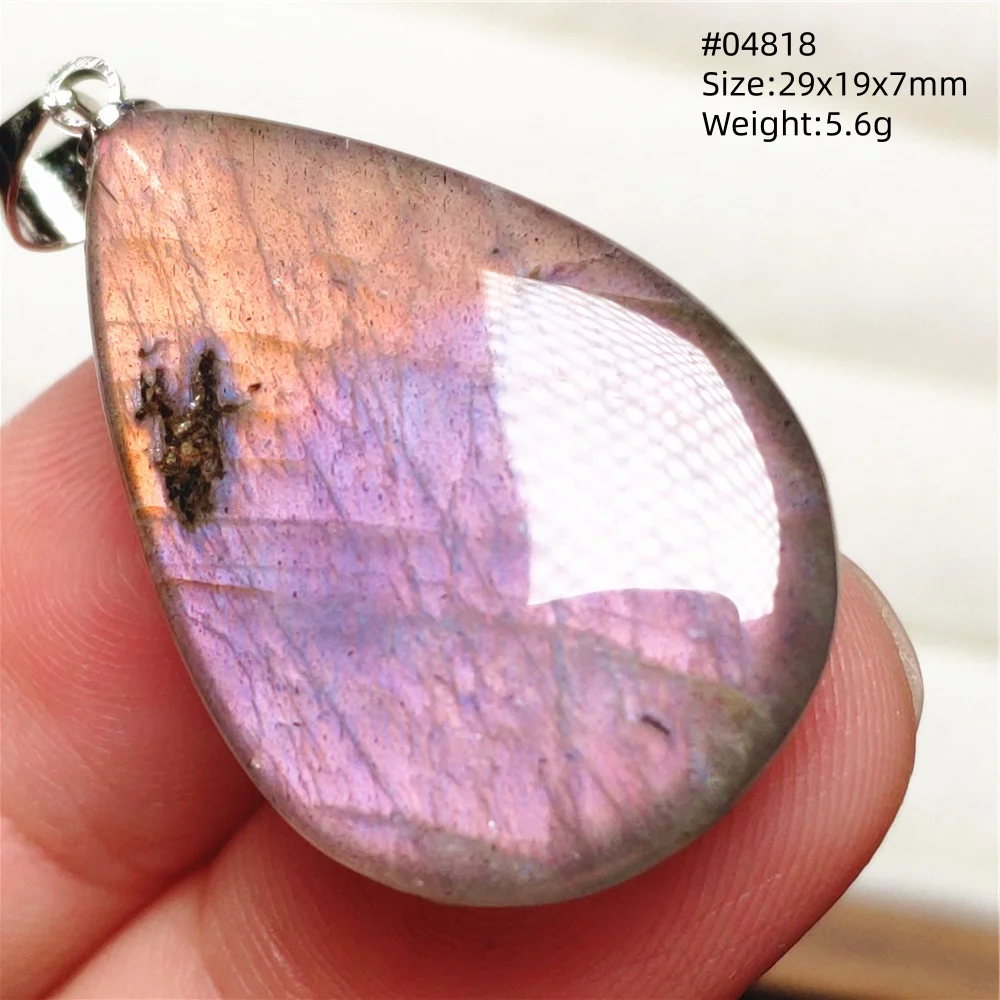 Natural Colorful Labradorite Pendant Water Drop Blue Light Labradorite Women Men Necklace Jewelry AAAAAA - Image 36
