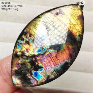 Natural Purple Labradorite Pendant Jewelry Rare Women Men Blue Labradorite Necklace Fashion Stone Jewelry AAAAAA - Image 46