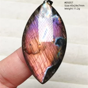 Natural Purple Labradorite Pendant Jewelry Rare Women Men Blue Labradorite Necklace Fashion Stone Jewelry AAAAAA - Image 35