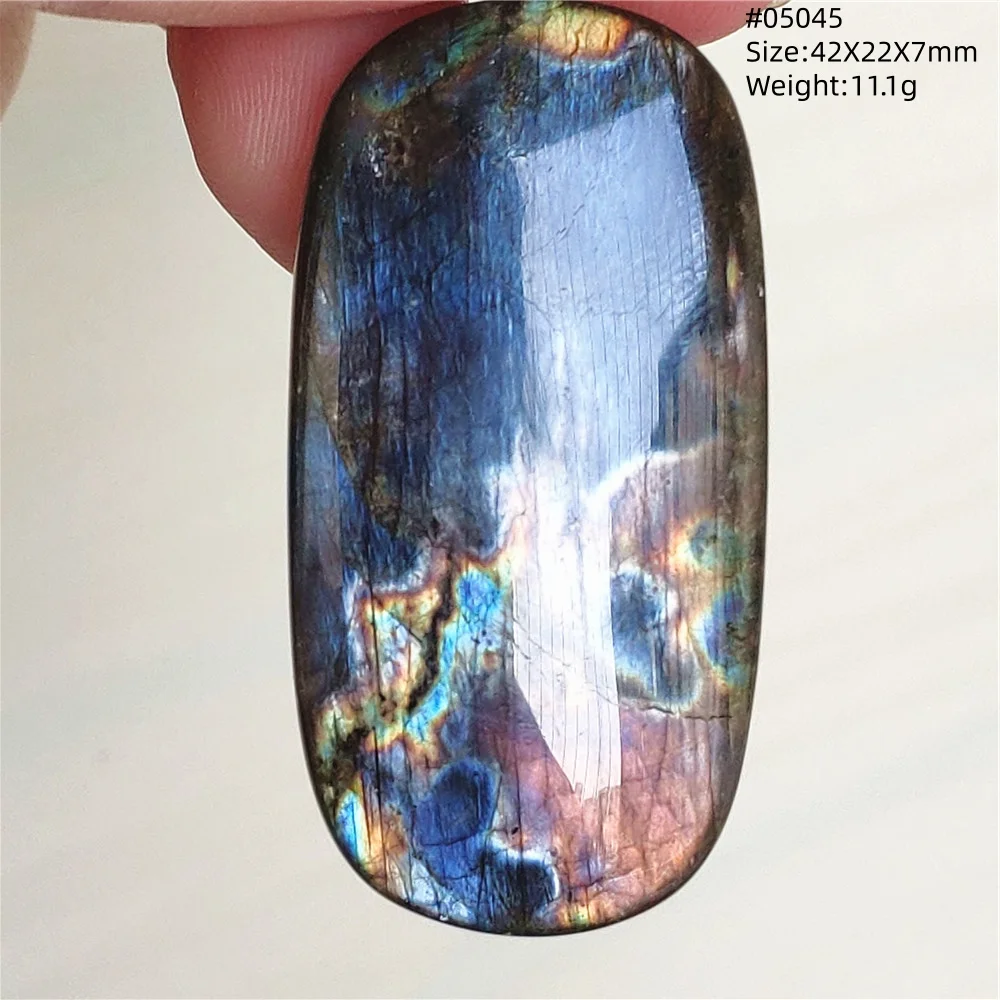 Rare Purple & Blue Labradorite Pendant, Women & Men - Image 14