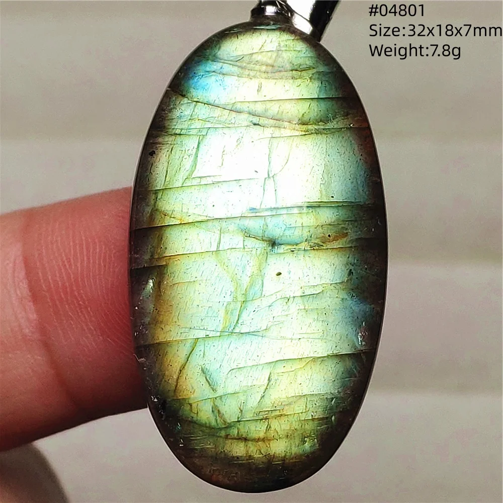 Natural Purple Light Labradorite Pendant Jewelry Pure Flash Purple Labradorite 50x30x7mm Necklace Women Men AAAAAA - Image 69