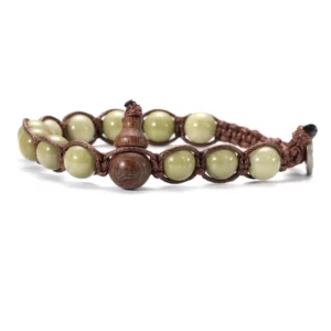 Natural Stone Beads Tibetan Buddhist Bracelet for Men Ruyi Gourd Meditation Mantra Bracelet for Men Yoga Jewelry for Women - Image 9