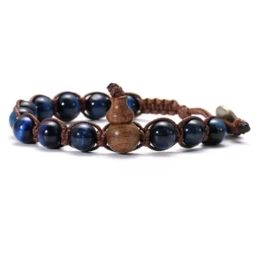 Natural Stone Beads Tibetan Buddhist Bracelet for Men Ruyi Gourd Meditation Mantra Bracelet for Men Yoga Jewelry for Women - Image 11