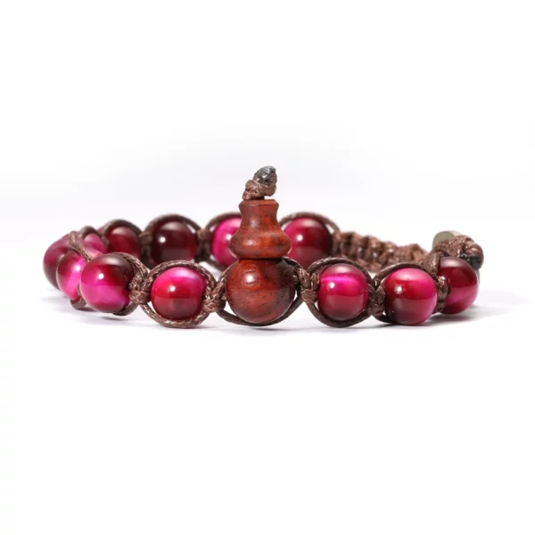 Natural Stone Hand-Woven Bracelet Ladies Men Lucky Charms Adjustable Yoga Bracelet Friendship Jewelry Gift Braccialetto Tibetano