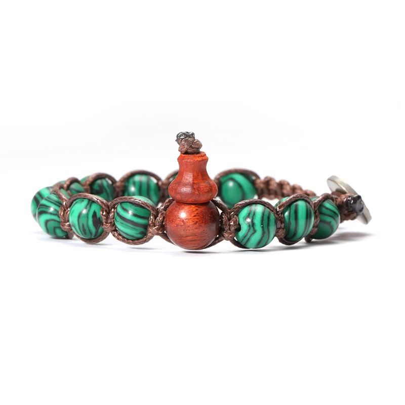 Natural Stone Hand-Woven Bracelet Ladies Men Lucky Charms Adjustable Yoga Bracelet Friendship Jewelry Gift Braccialetto Tibetano - Image 8
